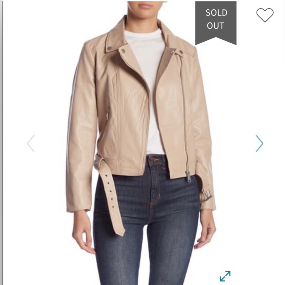 NWT Elodie Neutral Vegan Jacket